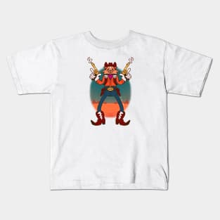 Meowdy Pardner Kids T-Shirt